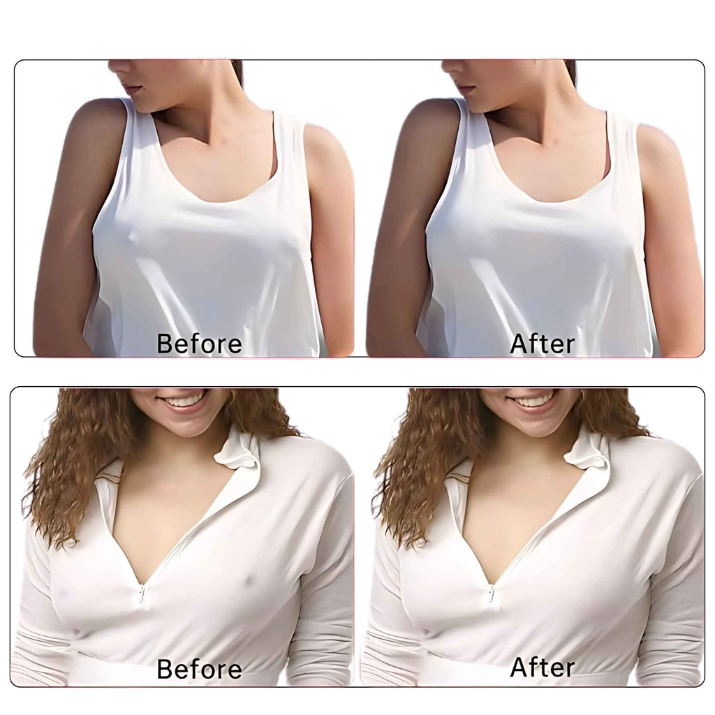 Heart-Shaped Nipple Covers – Reusable & Hypoallergenic