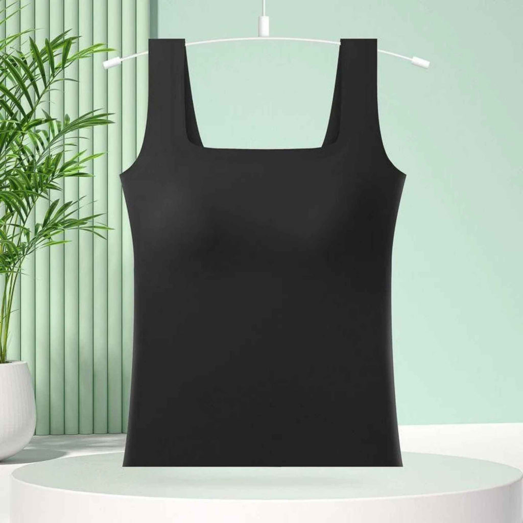 Women’s Padded Shelf Bra Tank Top – Soft, Supportive & Stylish